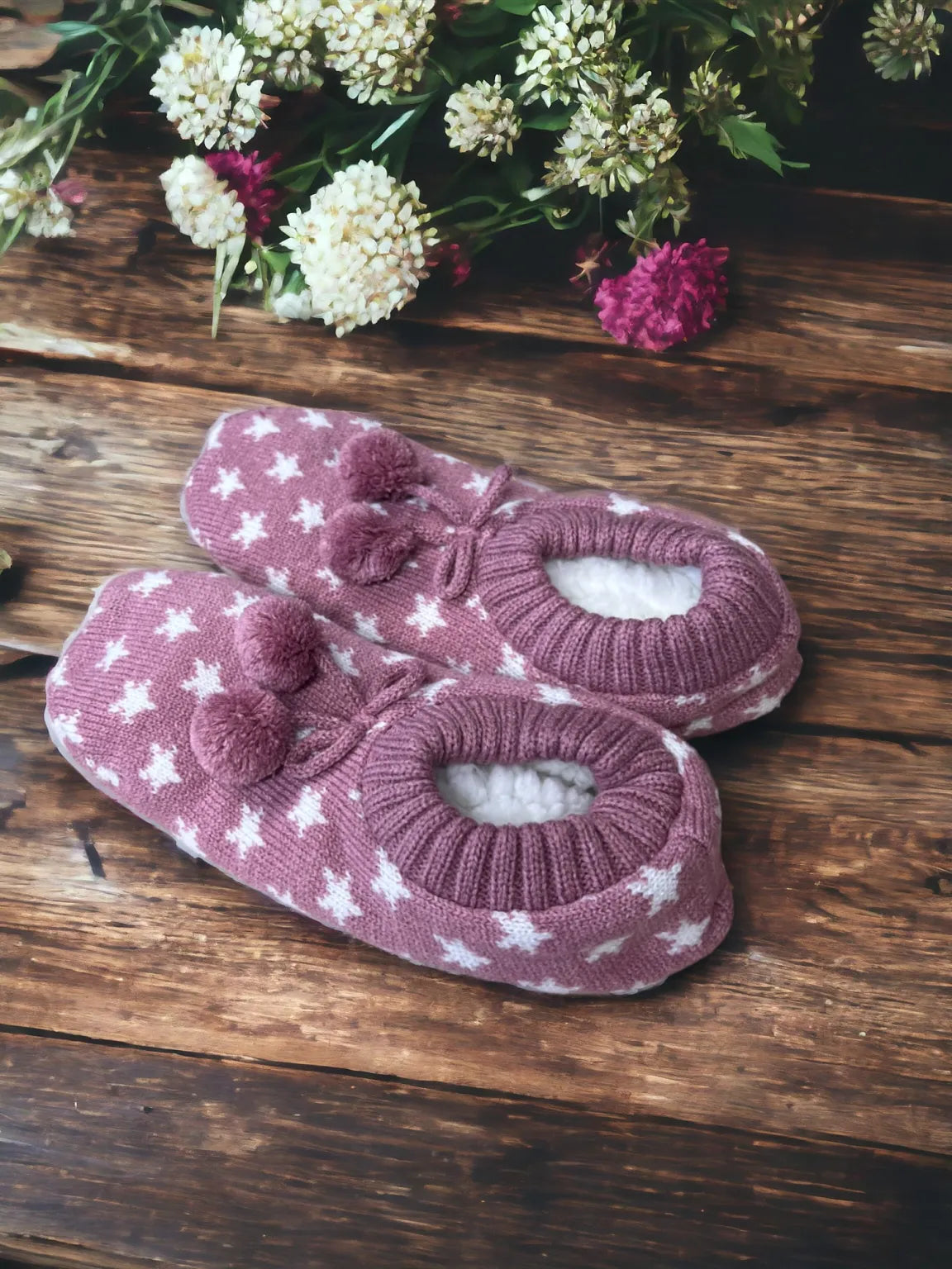 Cosy Slippers - Stars - Various Colours