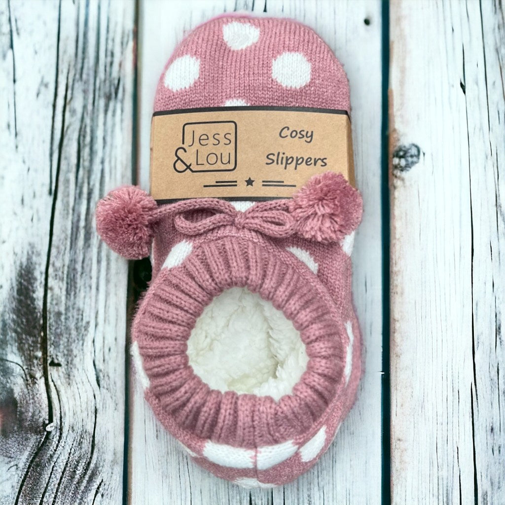 Cosy Slippers - Spots