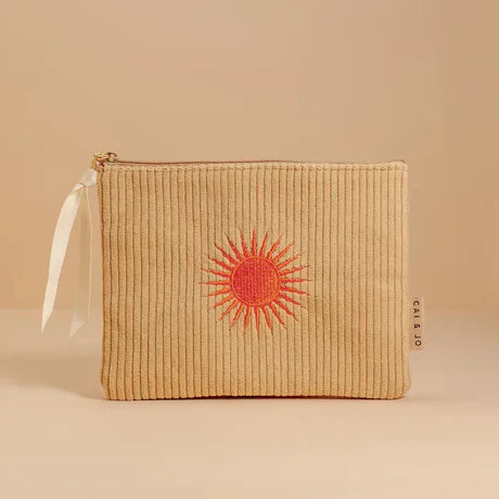 Cai & Jo - Corduroy Pouch - Various Colours