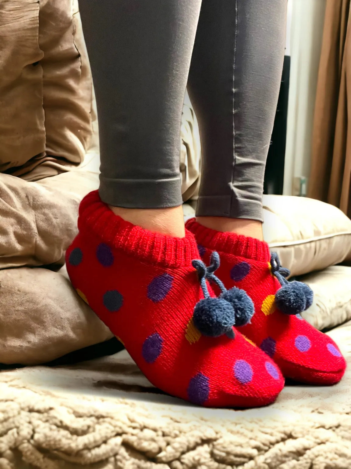 Cosy Slippers - Spots