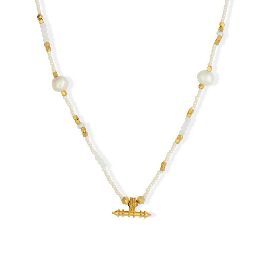 Ashiana - Sadie Necklace White