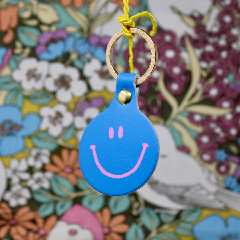 Ark - Smilie Face Keyring - Various Colours