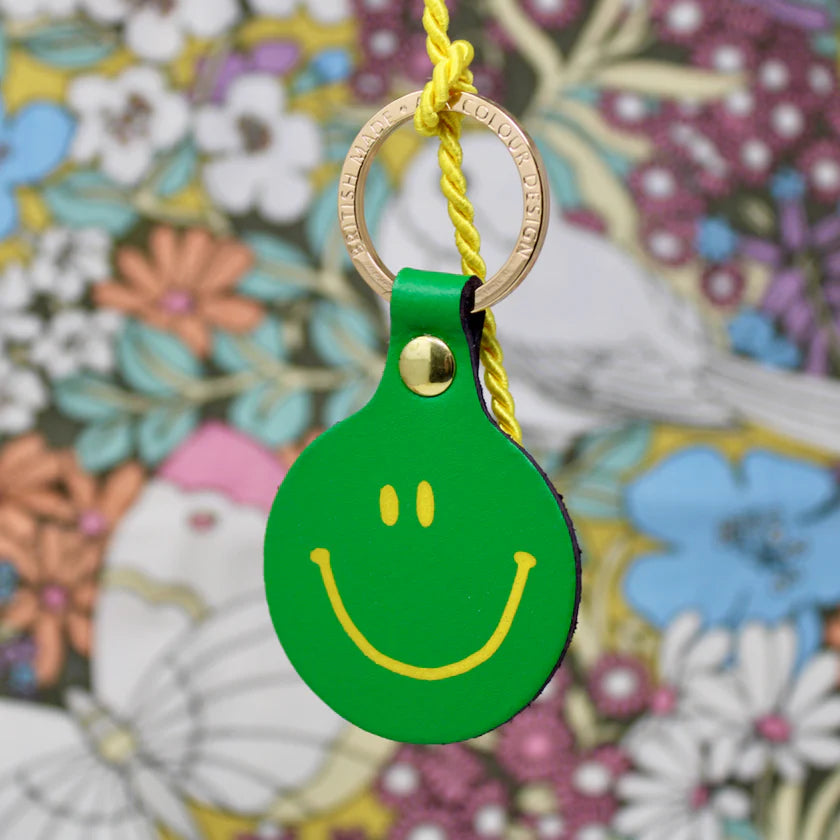 Ark - Smilie Face Keyring - Various Colours