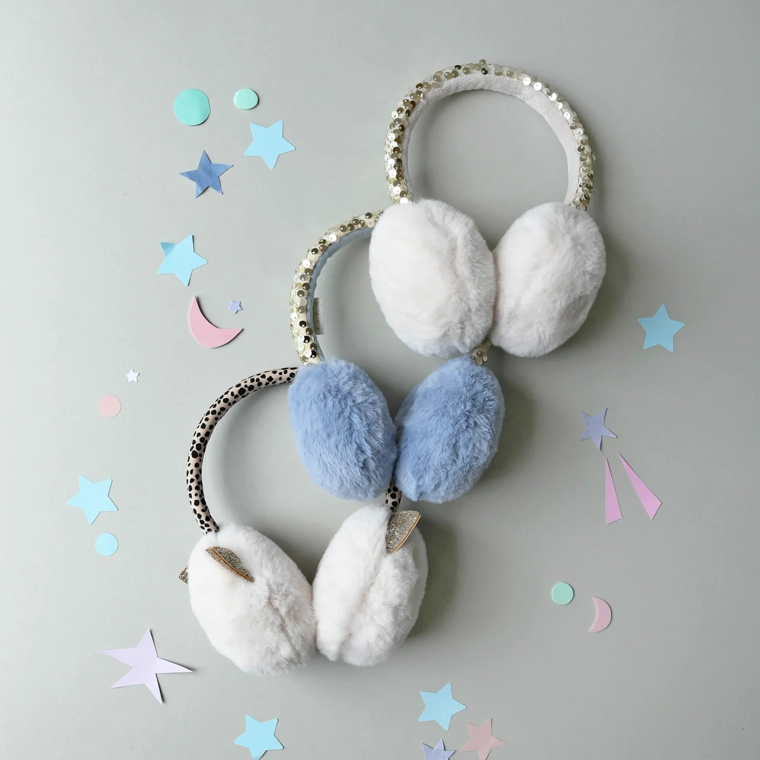 Shimmer Sequin Earmuffs