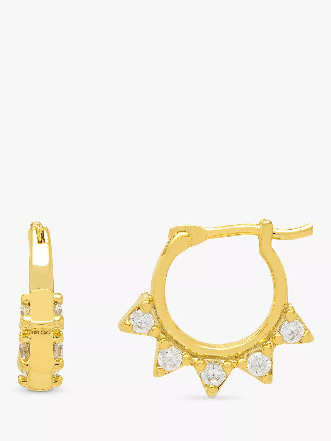 Spike Hoop Earrings GP