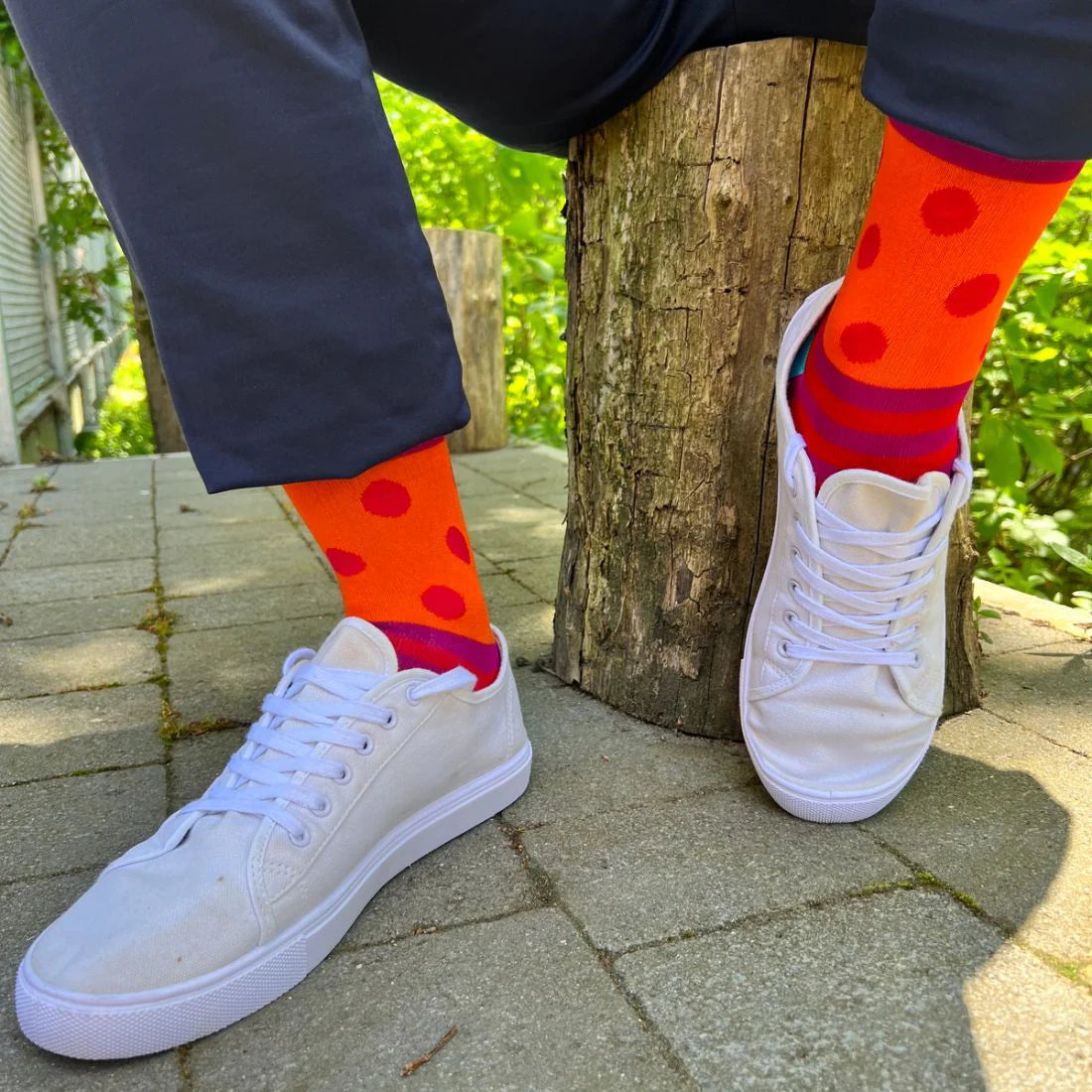 Stripe & Spot Socks