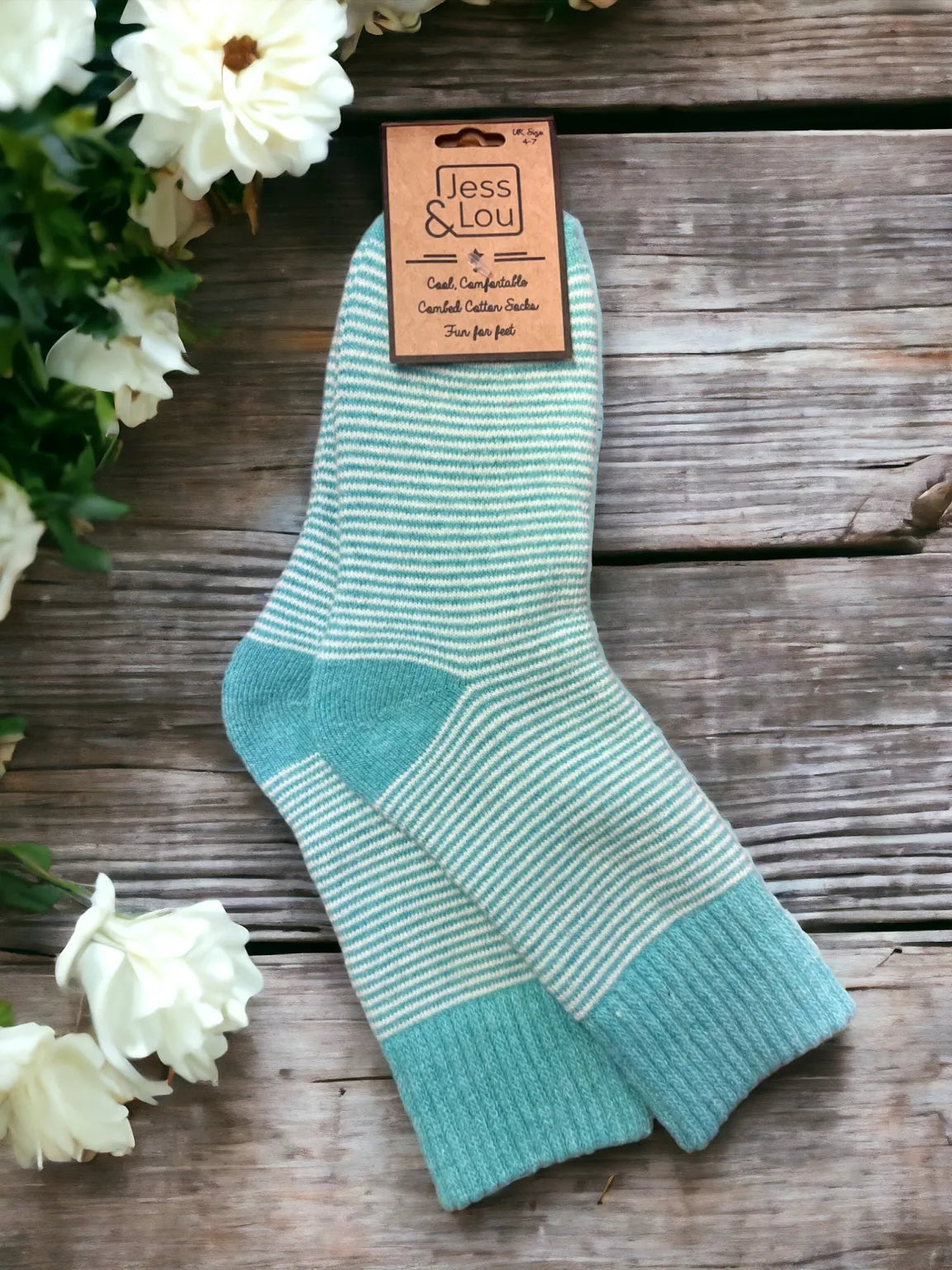 Ribbed Socks - Sleek Stripe