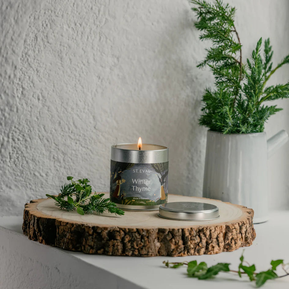 Christmas Tin Candle - Winter Thyme