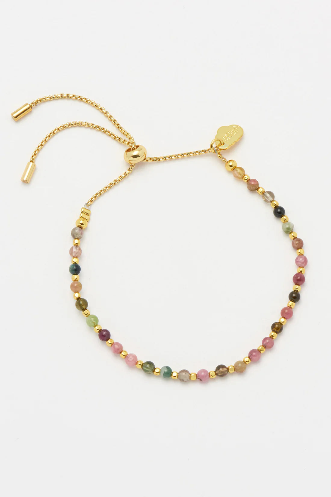 Gemstone Tourmaline Amelia Bracelet GP