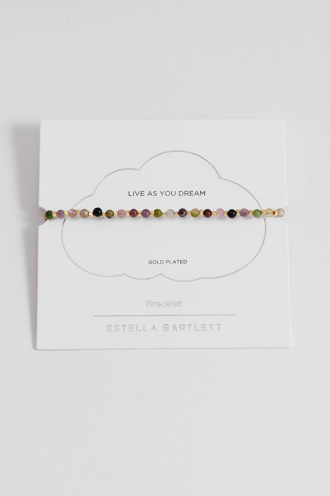 Gemstone Tourmaline Amelia Bracelet GP