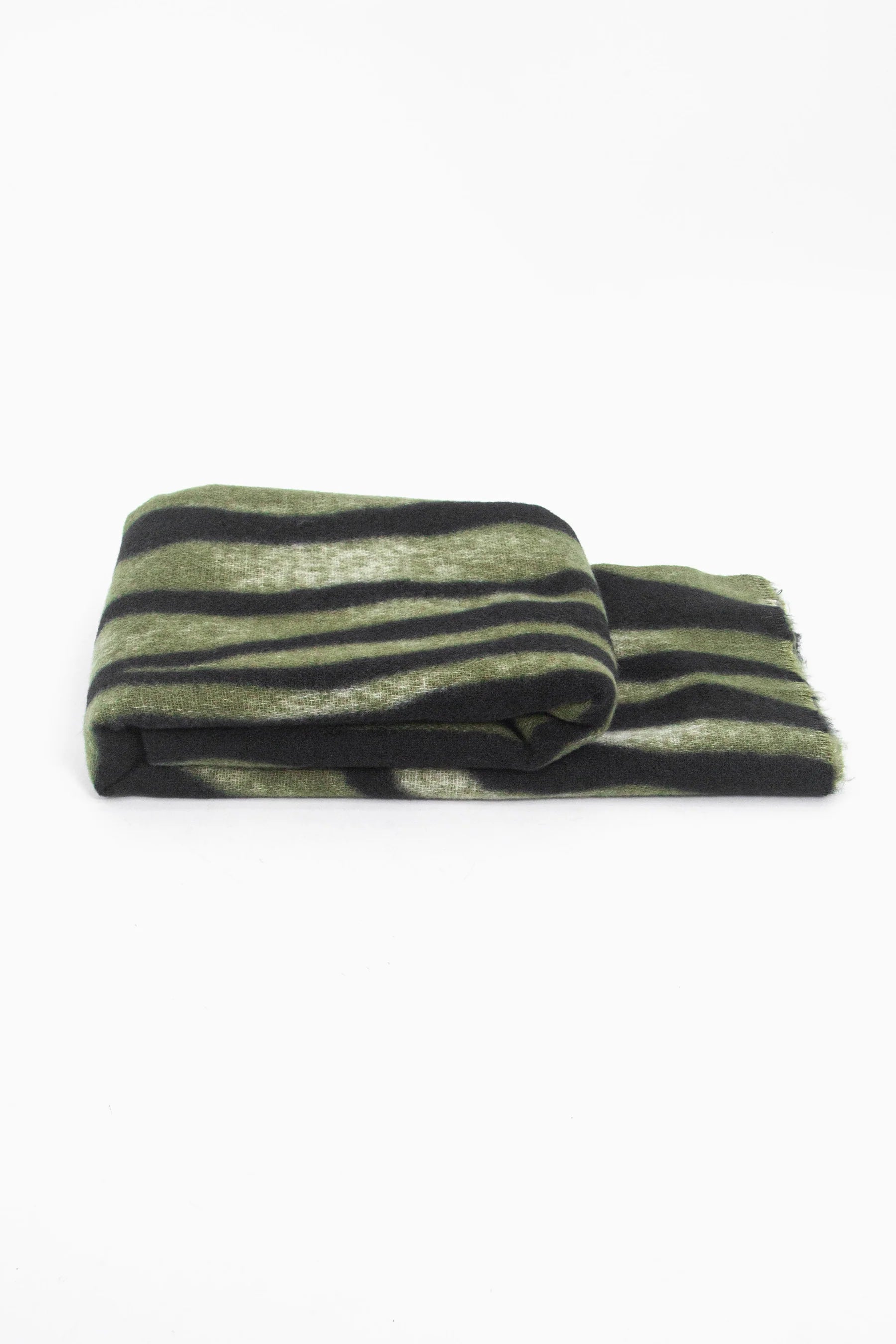 Green Zebra Scarf