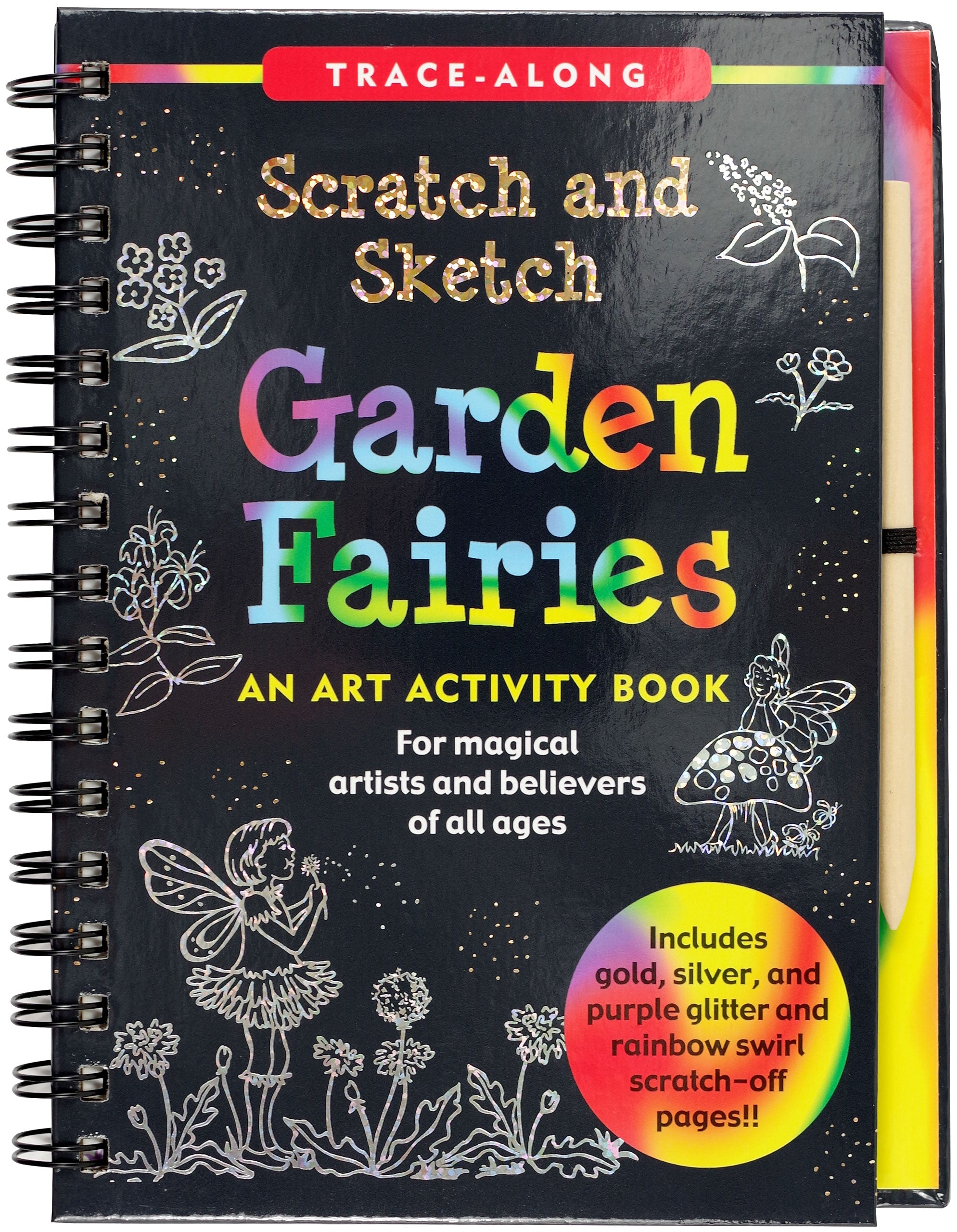 Scratch and Sketch - Garden Fairies