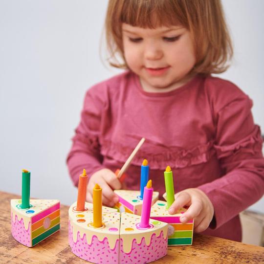 Rainbow Birthday Cake